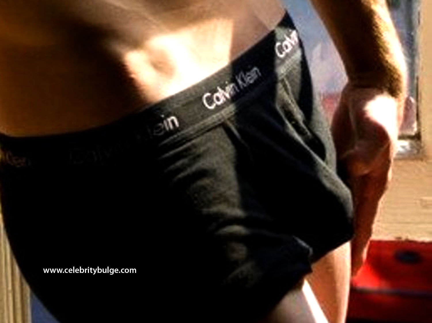Matt Lanter underwear bulge close up.