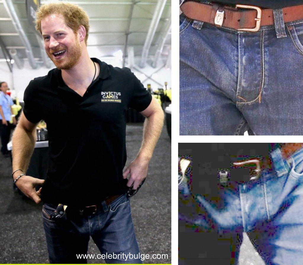 Prince Harry bulge